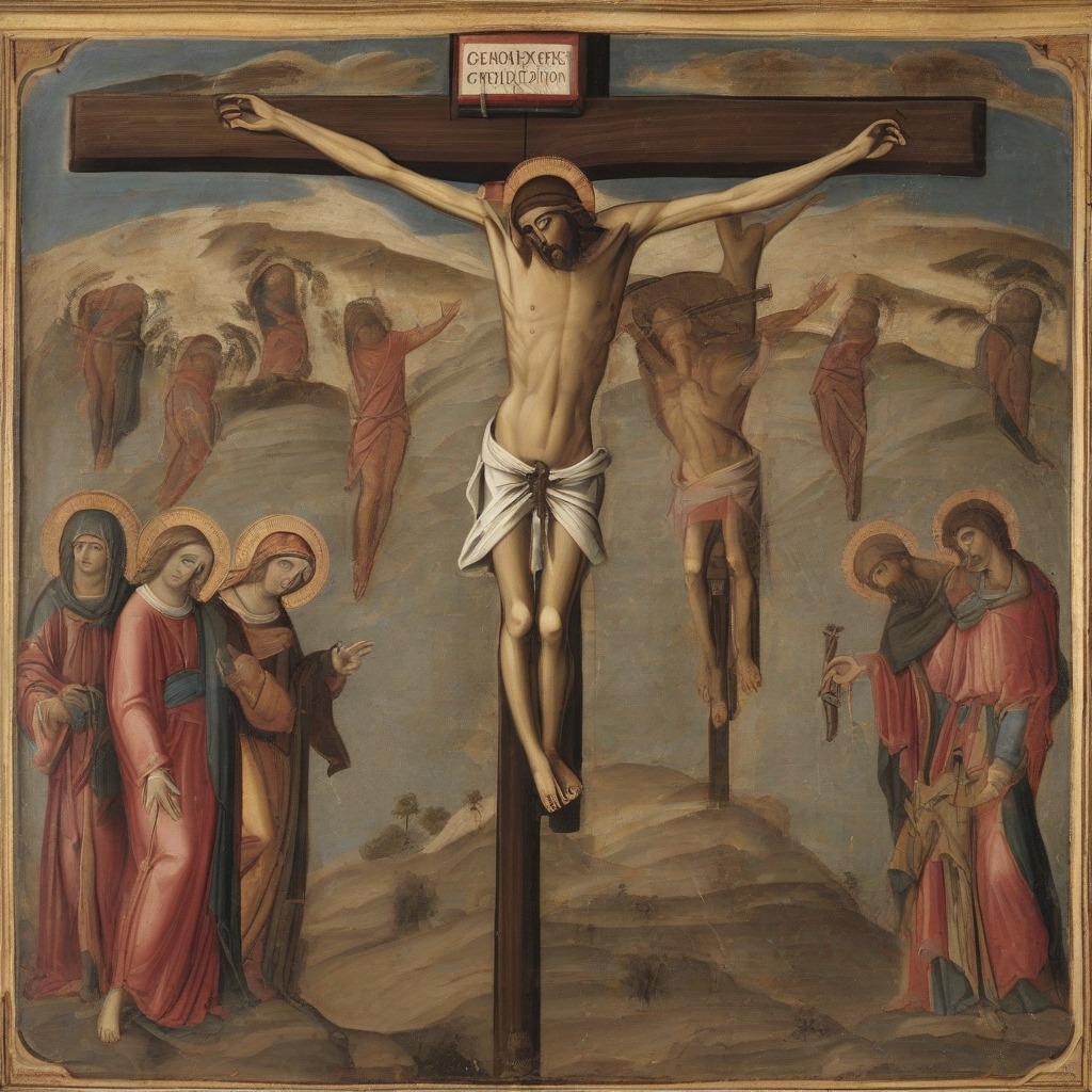 Depiction of the Crucifixion