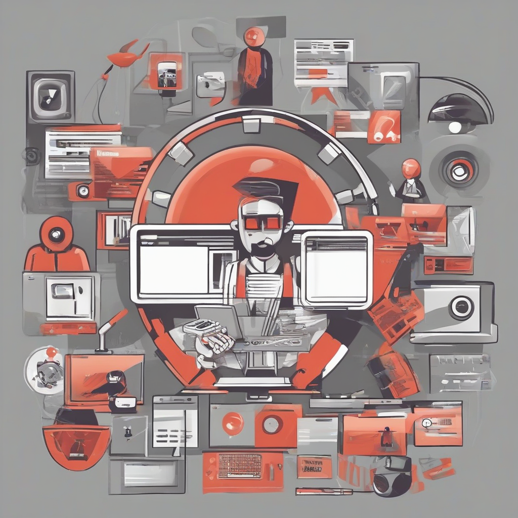 Spyware Illustration