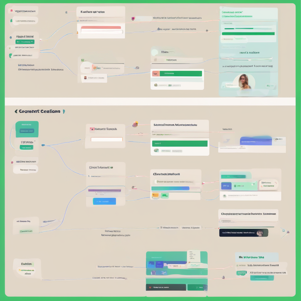 A screenshot comparing eRank's content creation tools to those of a competitor, highlighting the lack of features and functionality